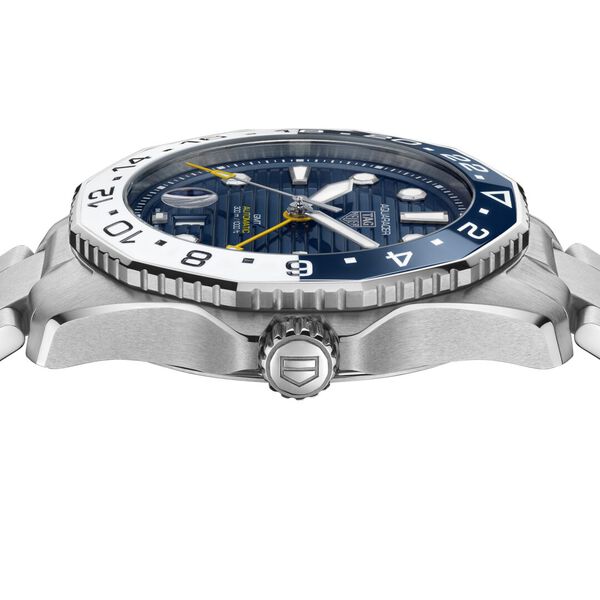 Aquaracer Professional 300 43 mm automatique GMT en acier inoxydable