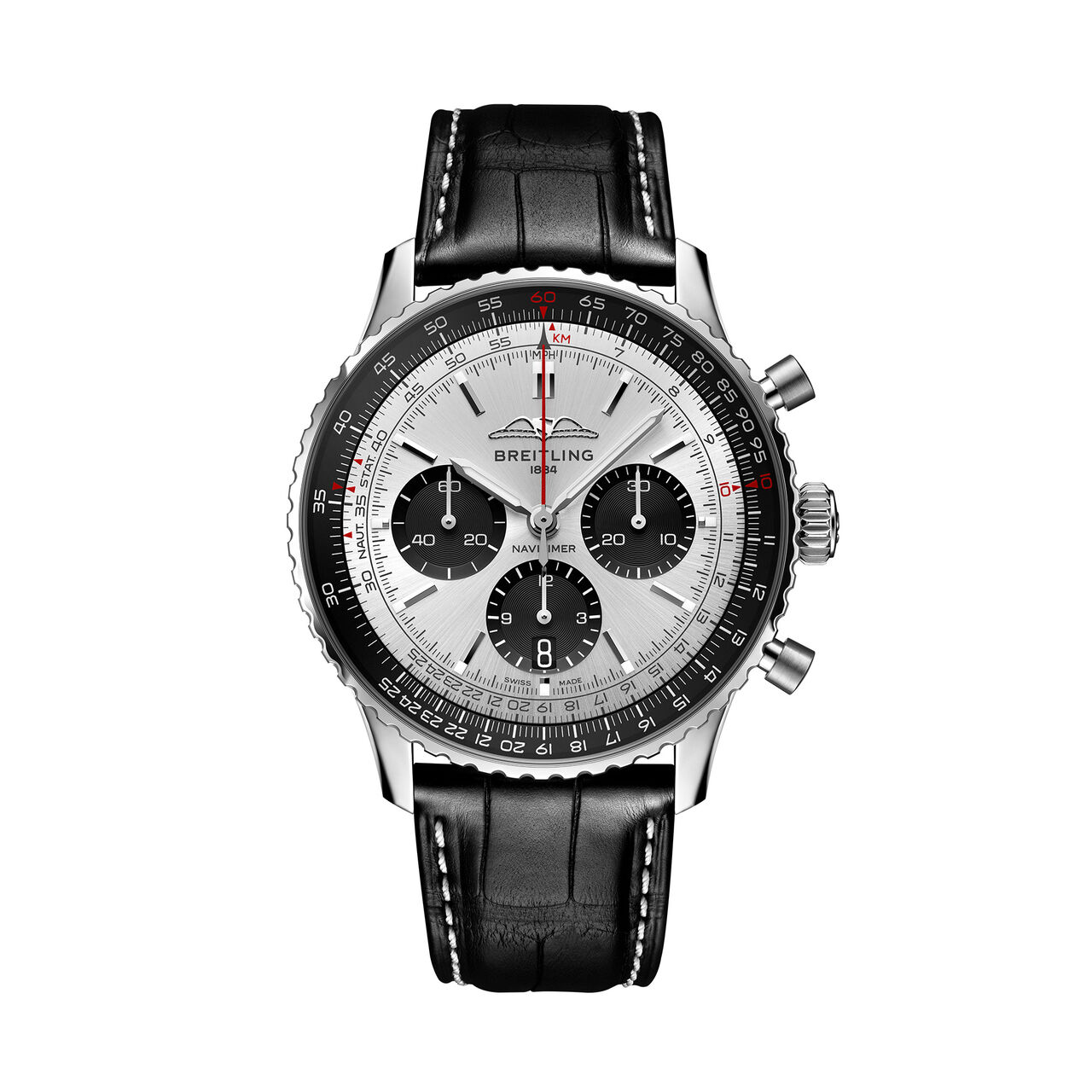 Breitling Navitimer B01 Chronograph Steel 43 - Silver AB0138241G1P1 Front image number 0
