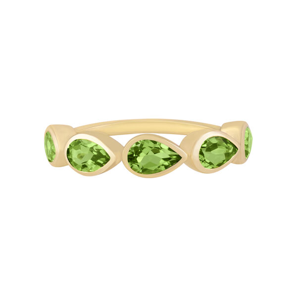 Pear Shape Perdiot Ring