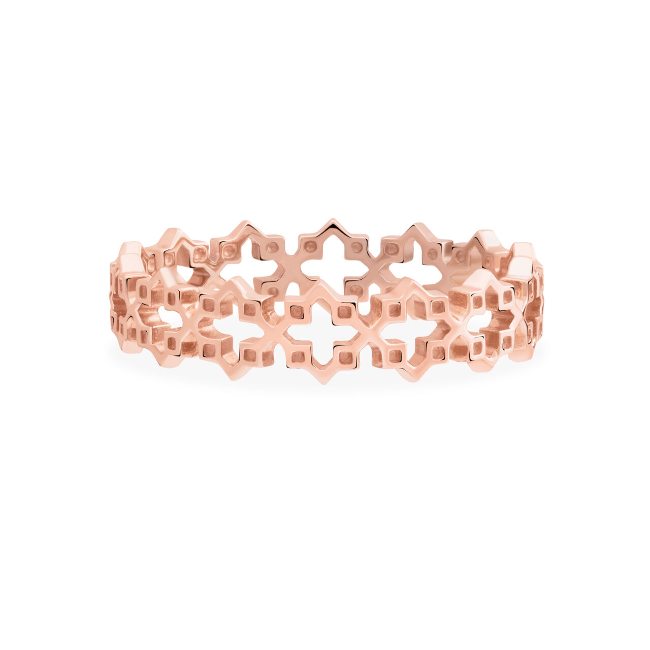 Birks Iconic Stackable Rose Gold Muse Ring image number 0
