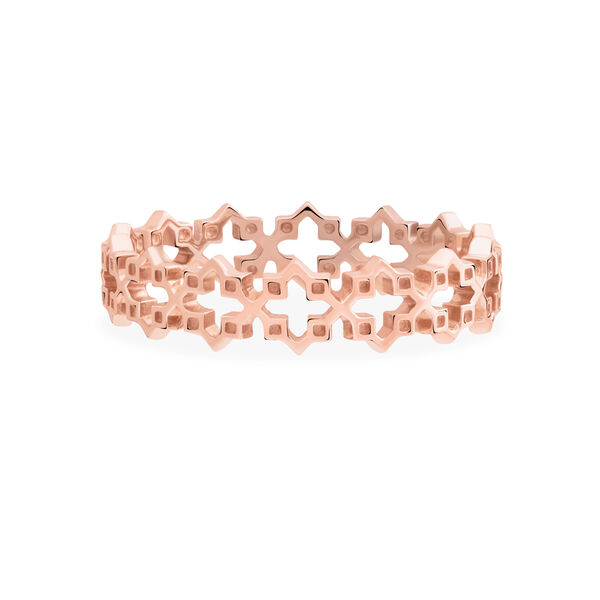 Stackable Rose Gold Muse Ring