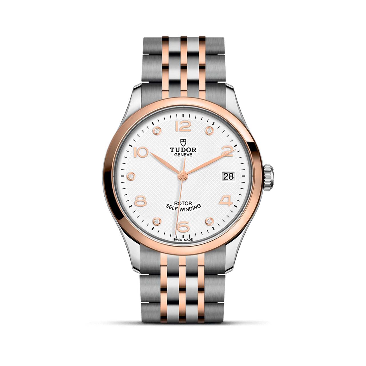 Tudor 1926 36Mm Steel Case White Diamond - Set Dial Steel And Rose Gold Bracelet image number 0