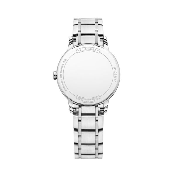 Classima 31 mm quartz en acier inoxydable et diamants