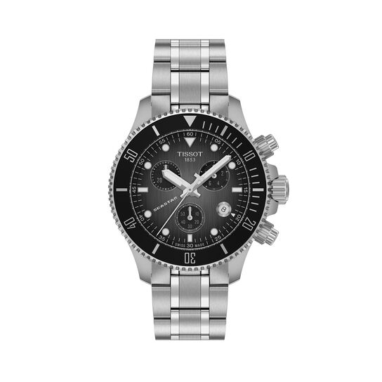 Tissot Seastar 1000 38 mm chronographe quartz en acier inoxydable image number 0