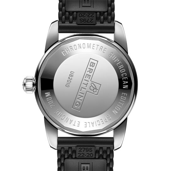 Superocean Heritage B20 Automatic 42 Steel & 18K Gold - Rubber Strap Folding Clasp image number 1