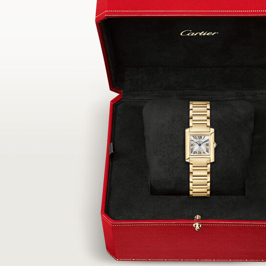Cartier Tank Française Quartz Yellow Gold CRWGTA0344 Box image number 1