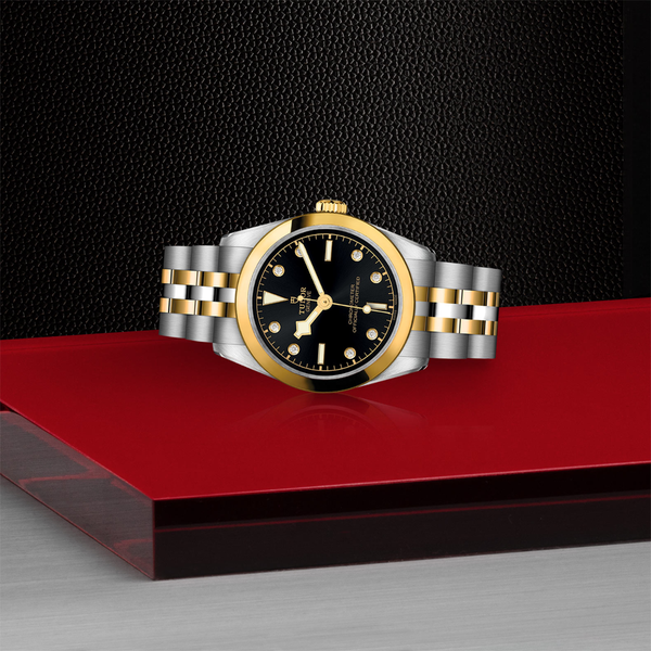 Black Bay One Automatic 31 mm Yellow Gold, Stainless Steel and Diamond
