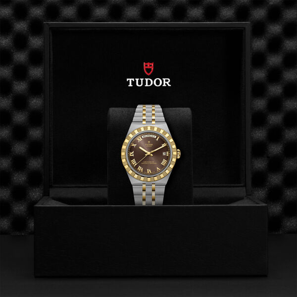 Royal Automatic 40 mm Stainless Steel and Yellow Gold