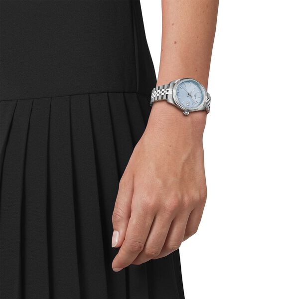 Ballade 34 mm quartz en acier inoxydable