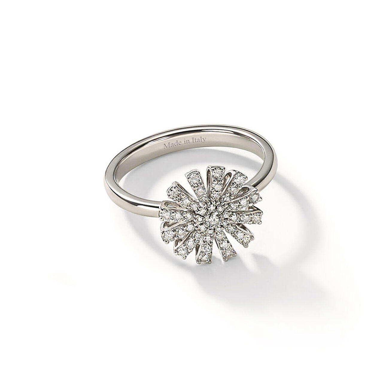Damiani Margherita White Gold and Diamond  Pavé Ring 20072753 Front image number 0