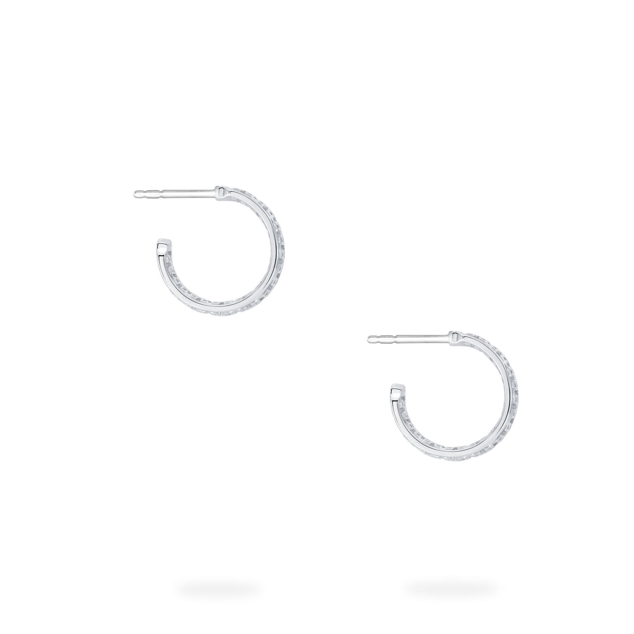 Birks Muse 15 MM Sterling Silver Hoop Earrings image number 3