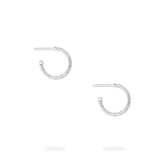 Birks Muse 15 MM Sterling Silver Hoop Earrings image number 3