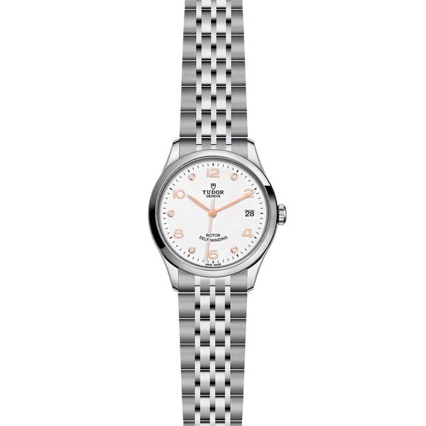 1926 36 mm automatique en acier inoxydable et diamants