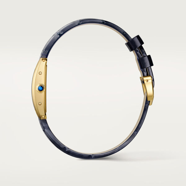 Tank Am&eacute;ricaine Mini Quartz 28 X 15 mm Yellow Gold