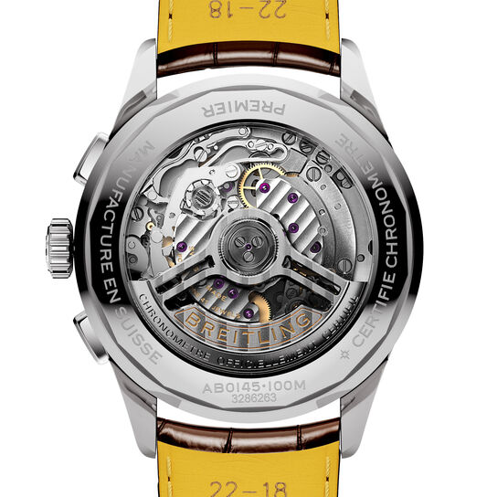 Breitling Premier BO1 Chronograph Automatic 42 mm SS AB0145331K1P1 Back image number 1