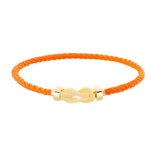 Bracelet cable Chance Infinie en or jaune, modèle moyen