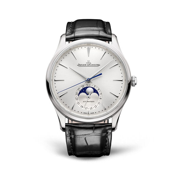 Master Ultra Thin 39 mm phase de lune automatique en acier inoxydable