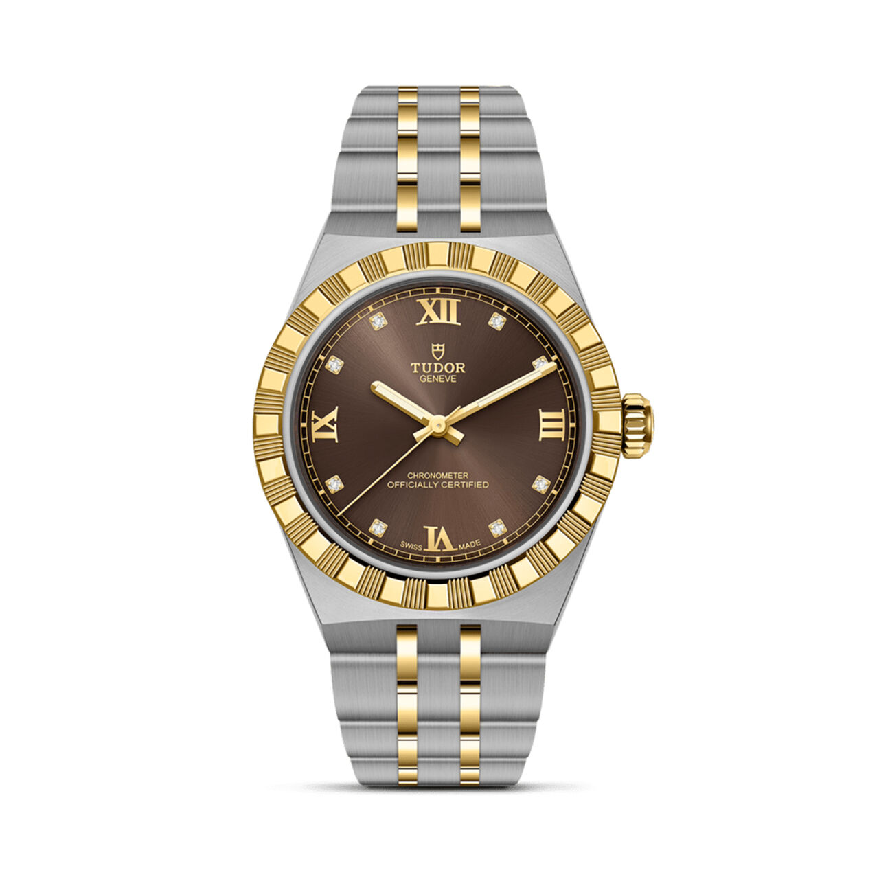TUDOR Royal Automatic 30 mm Stainless Steel and Yellow Gold image number 0