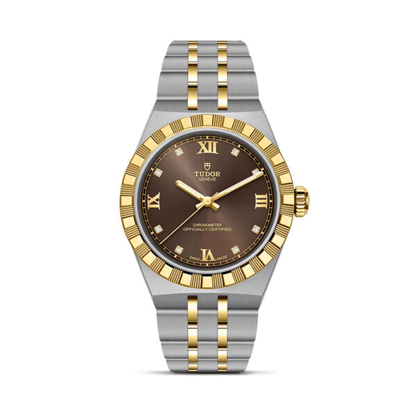 Royal Automatic 30 mm Stainless Steel and Yellow Gold