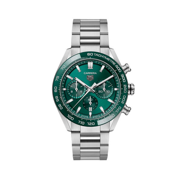 Carrera Automatic Chronograph 44 mm Stainless Steel