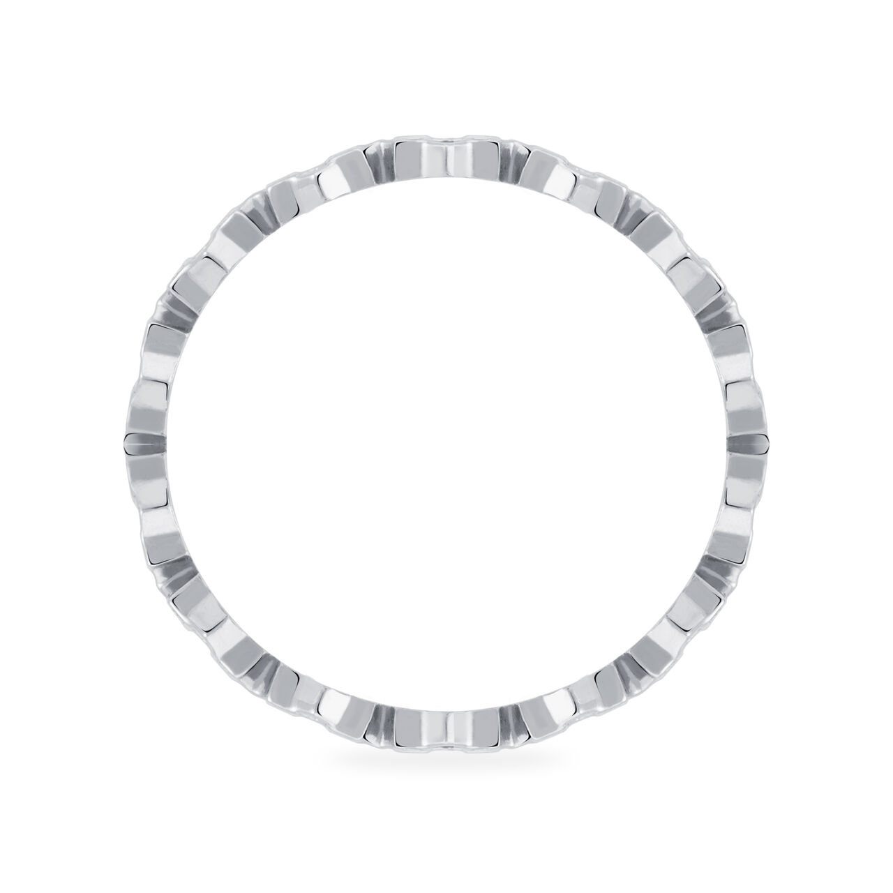 Birks Iconic Silver Stackable Muse Ring image number 3