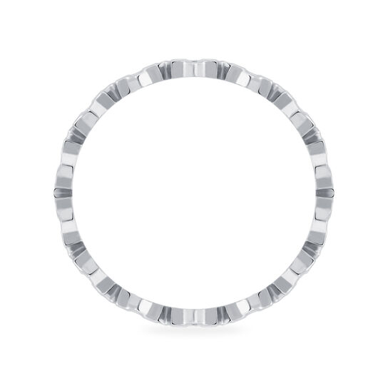 Birks Iconic Silver Stackable Muse Ring image number 3
