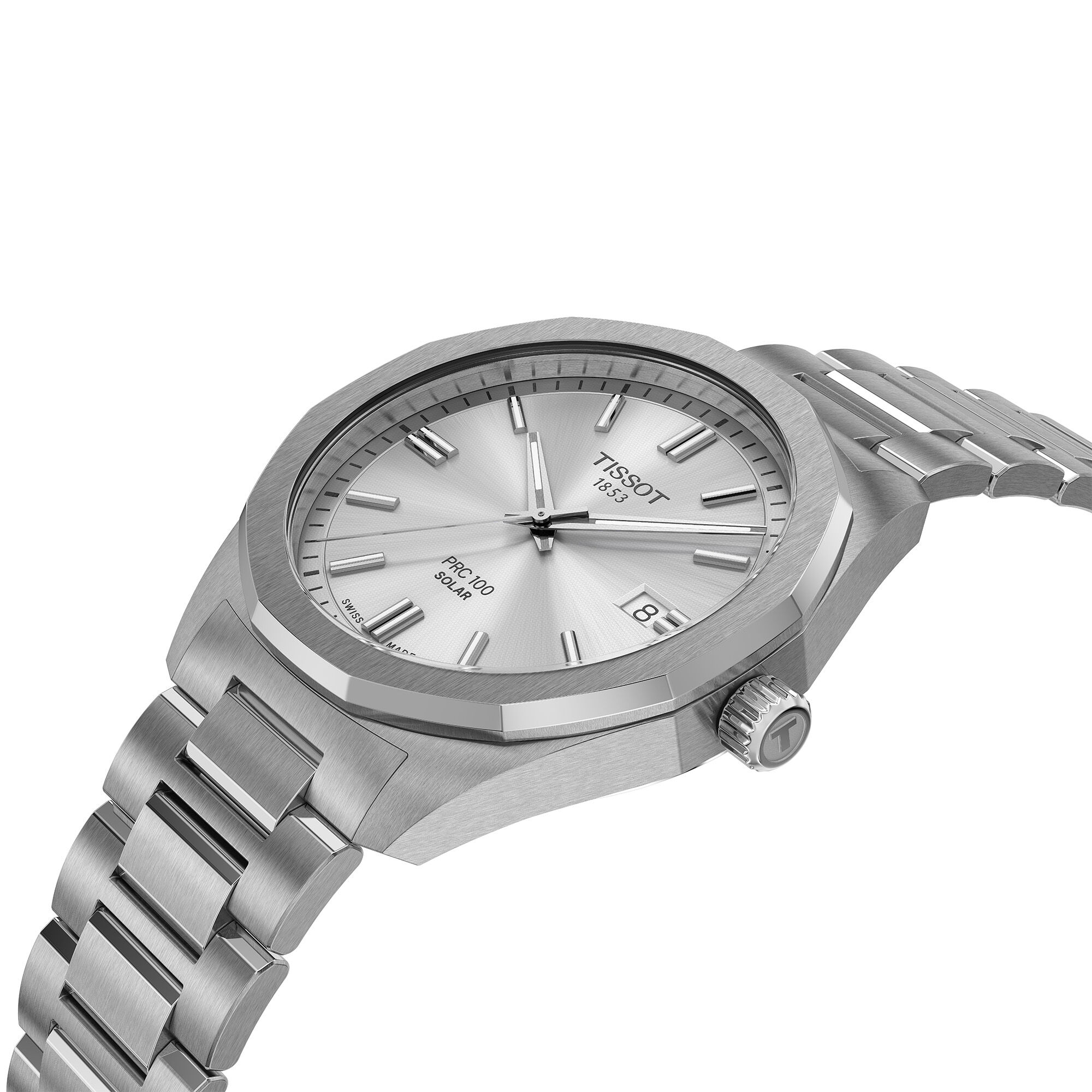 PRC 100 Solar Quartz 39 mm Stainless Steel