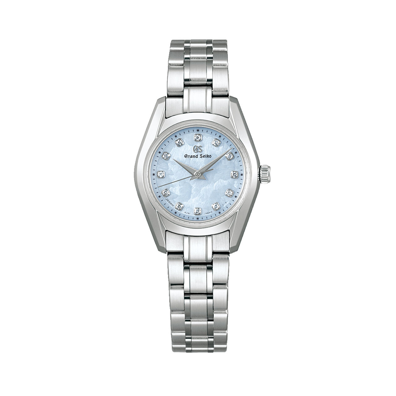 Grand Seiko Heritage 26 mm quartz en acier inoxydable et diamants image number 0