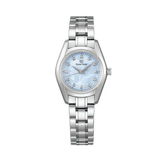 Grand Seiko Heritage 26 mm quartz en acier inoxydable et diamants image number 0