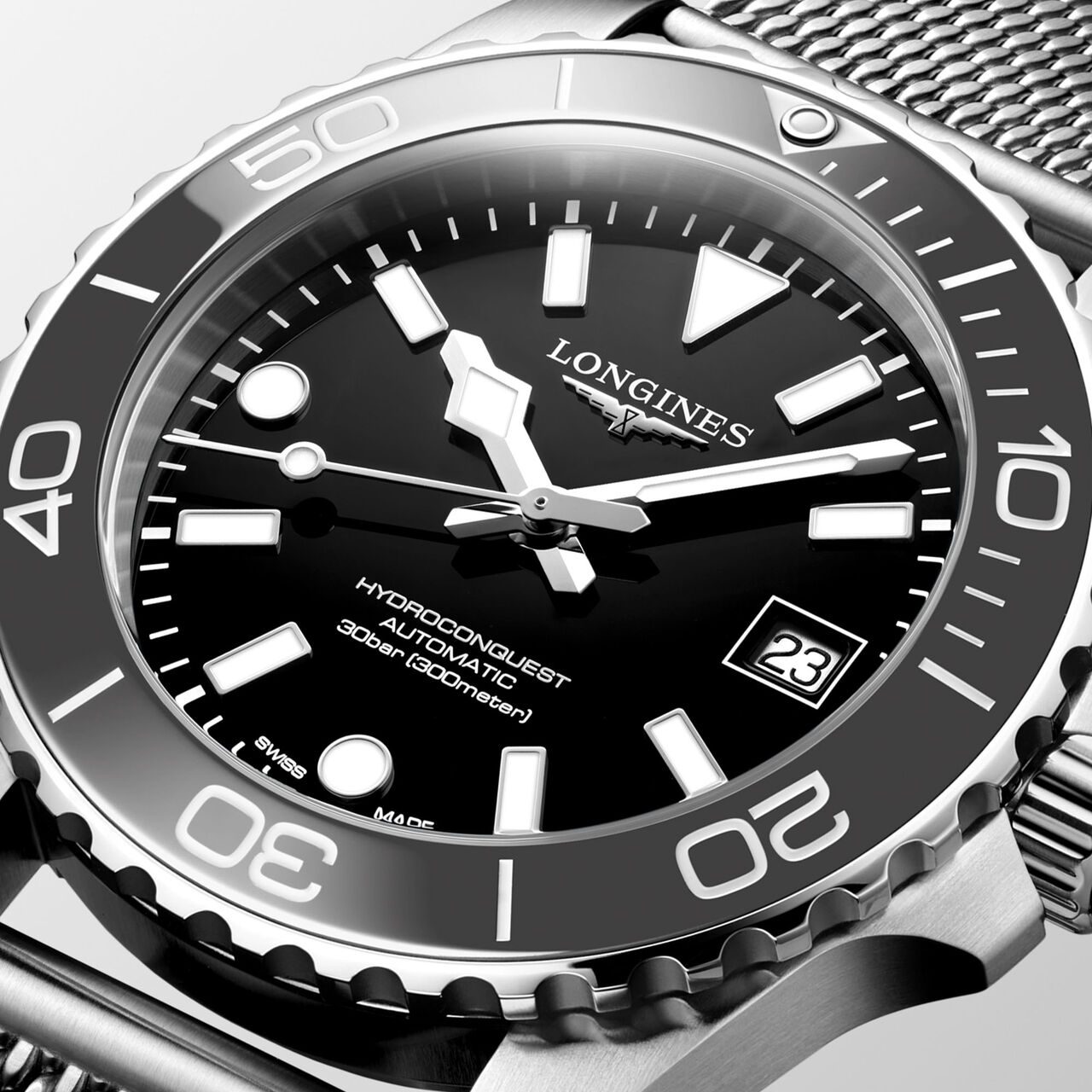 Longines HydroConquest Automatic 39 mm Stainless Steel image number 2