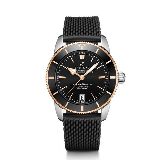 breitling superocean heritage b20 automatic 42 steel 18k gold rubber strap ub2010121b1s1 image number 0