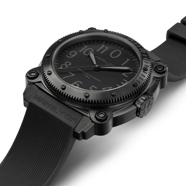 Khaki Navy BelowZero Automatic 46 mm PVD Titanium