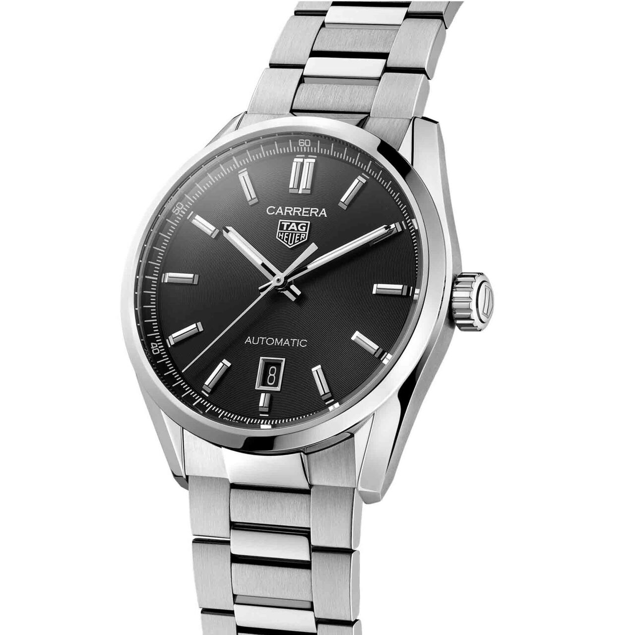 tag heuer carrera automatic steel 39 mm wbn2110.ba0639 side image number 1