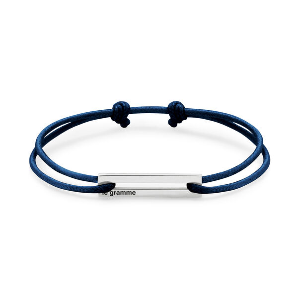 Bracelet cordon marine en argent 1,7g