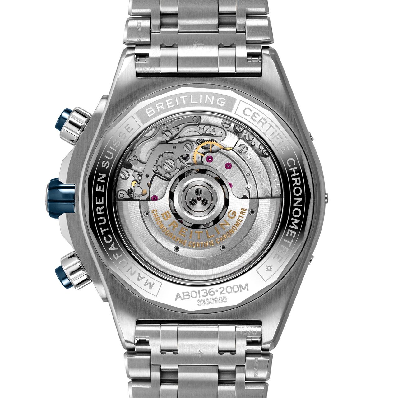 breitling-super-chronomat-b01-44-steel-blue-ab0136161c1a1-back image number 1