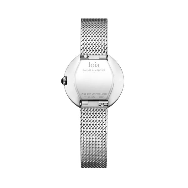 Joia Quartz 28 mm Stainless Steel and Diamond