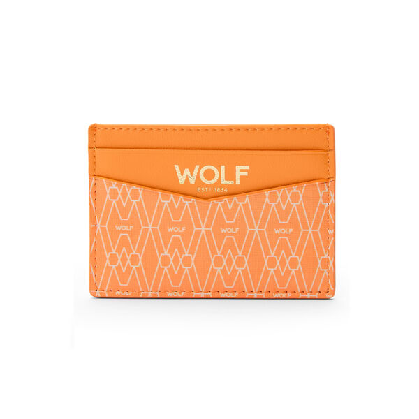 Porte-cartes Signature 5 cartes orange
