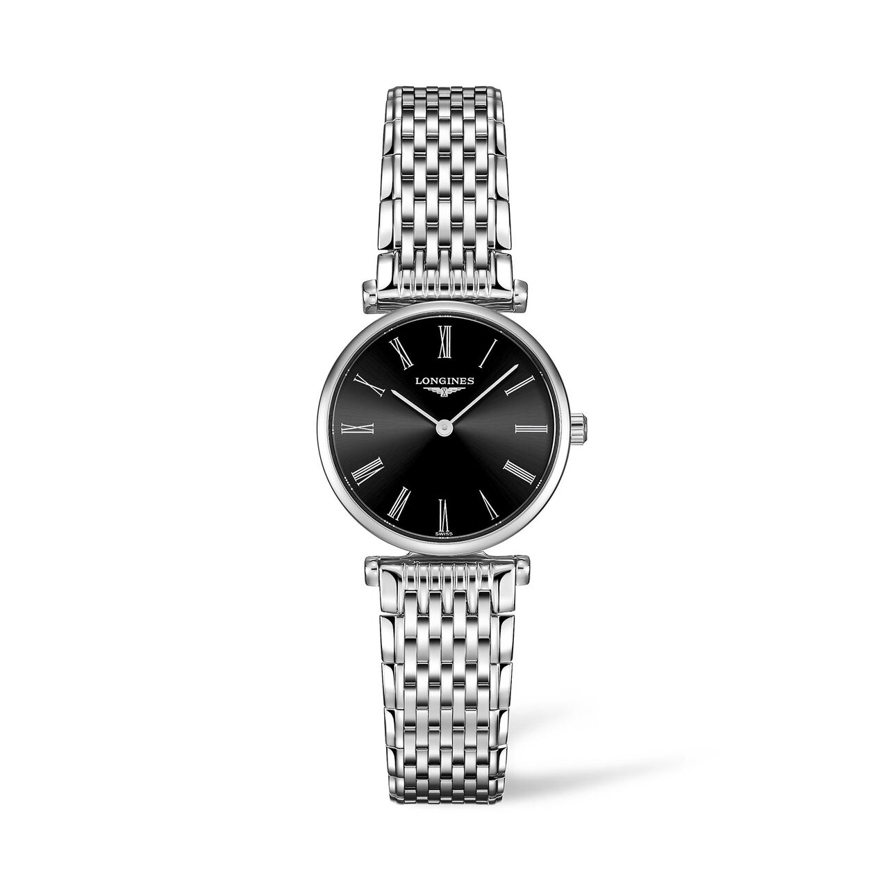 maison birks longines la grande classique de longines quartz steel 24mm l42094516 image number 0