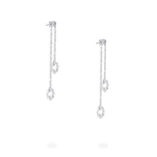 Birks Muse Double Monogram Earrings image number 2