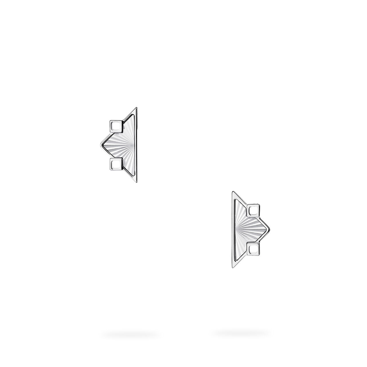 Birks Muse Silver Earrings image number 2