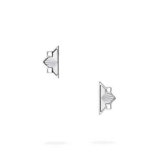 Birks Muse Silver Earrings image number 2