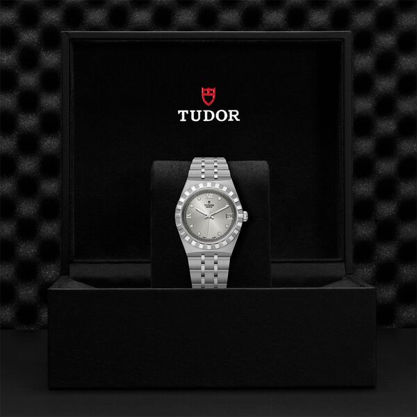TUDOR Royal Automatic 34 mm Stainless Steel and Diamond