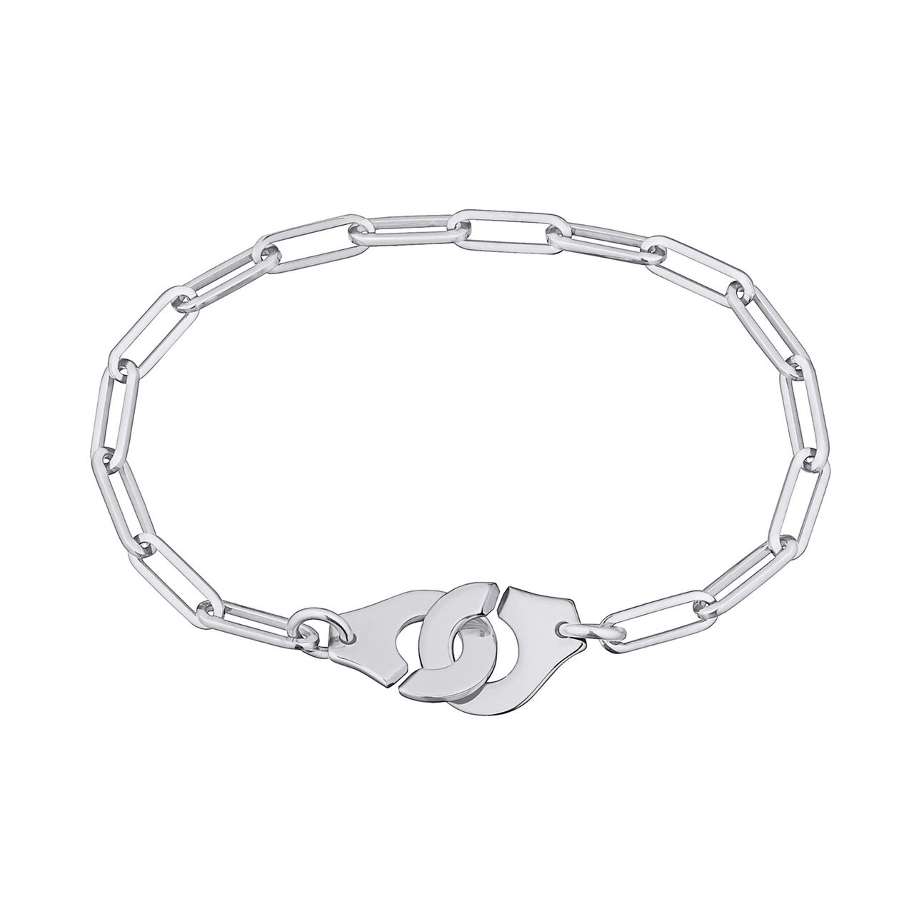 Dinh Van Paris Menottes Dinh Van R12 White Gold Bracelet image number 0