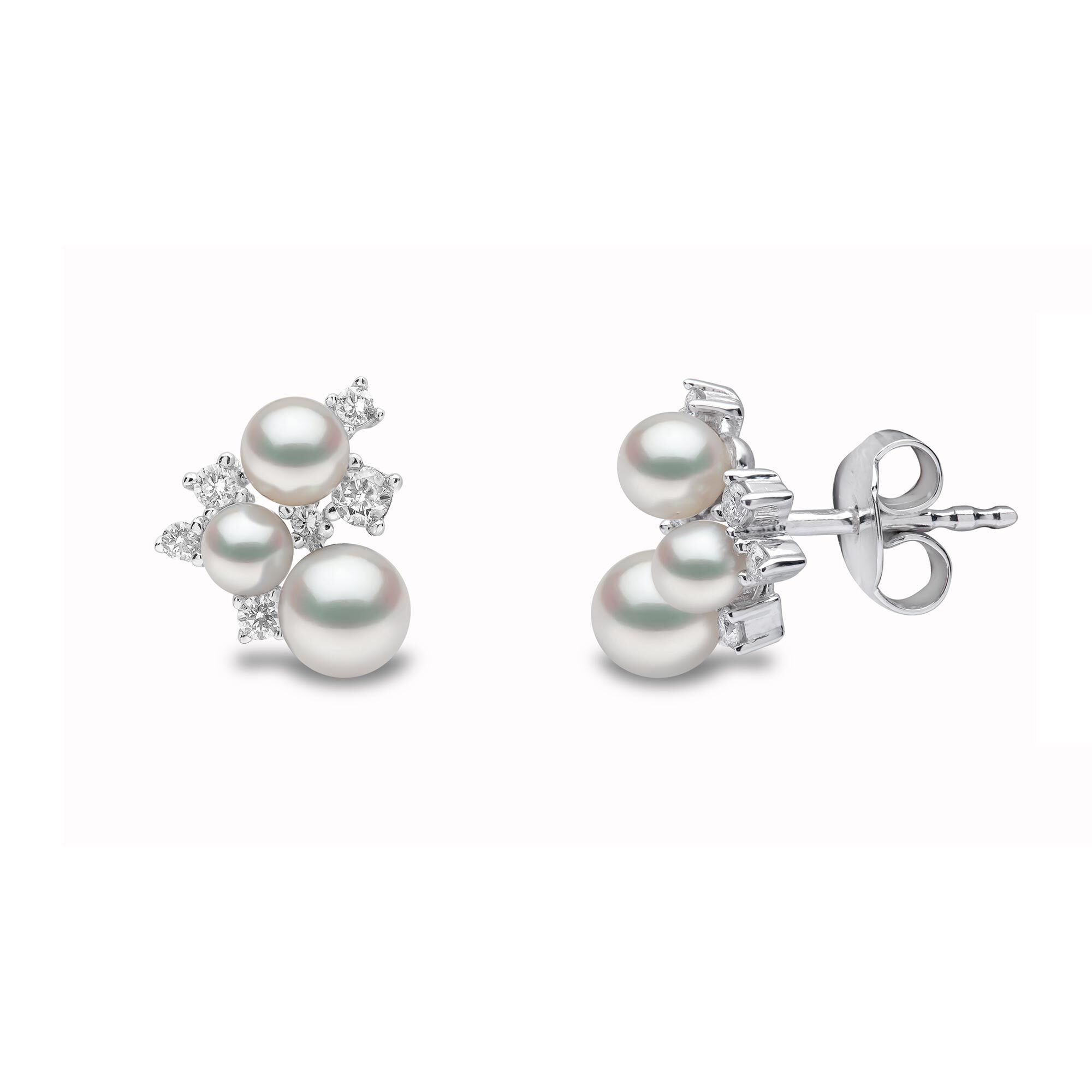 Pearl cheap white earrings
