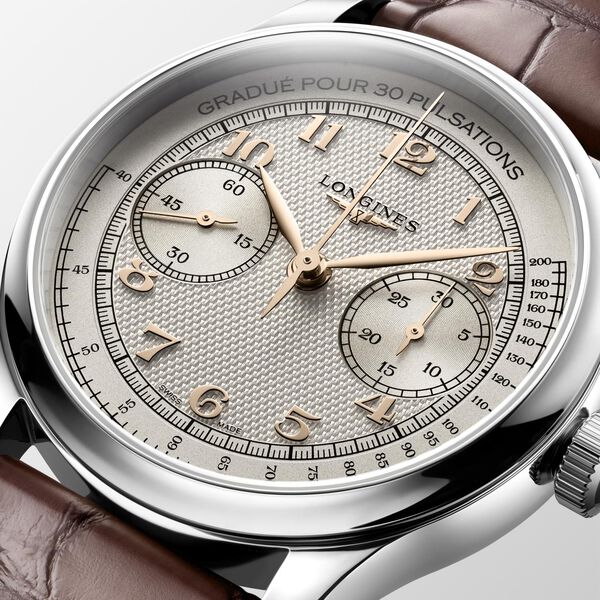 Master Monopusher 41 mm chronographe manuelle en acier inoxydable