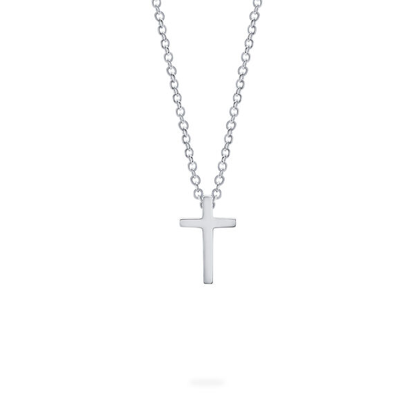 Pendentif en croix en argent pour enfants