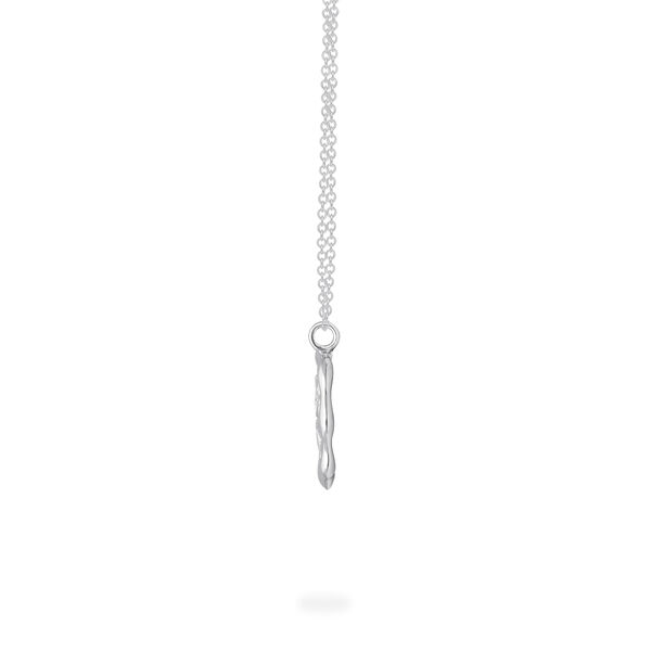 Zodiac Gemini Pendant in Sterling Silver