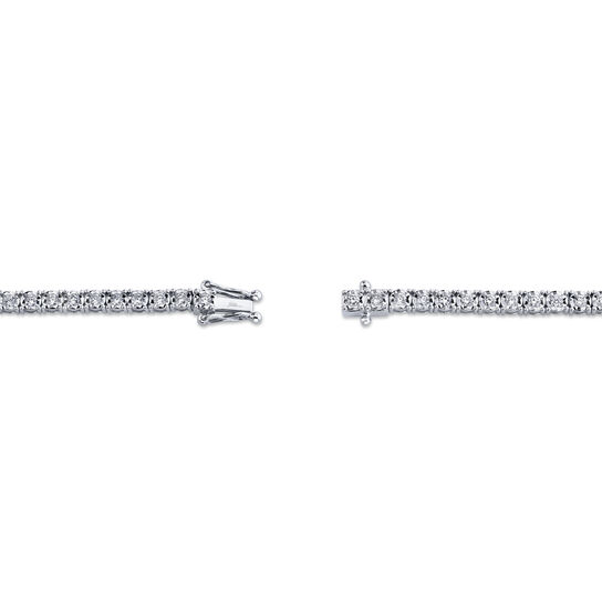 Shy Creation Stella White Gold and Diamond Tennis Bracelet SC5500294 Model Clasp image number 3