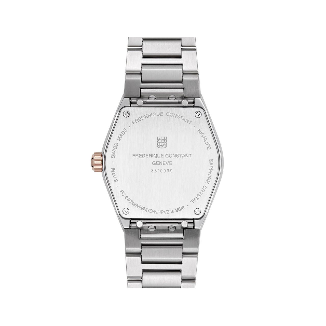 frederique-constant-highlife-quartz-steel-31-mm-fc-240vd2nh2b back image number 1