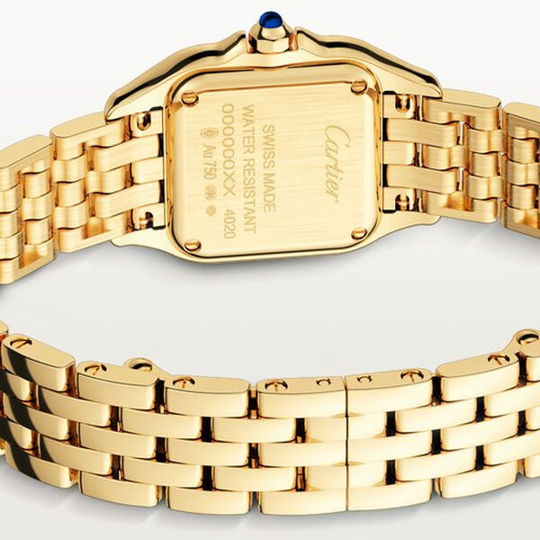 Panthère de Cartier 23 x 30 mm quartz en or jaune, petit modèle